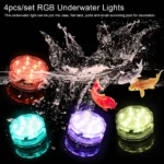 LED RGB Underwater Pool Light with Remote 6