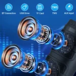 3000W Bluetooth Speaker Outdoor Subwoofer 3