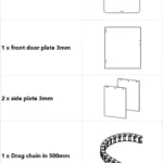 Flashforge Adventurer 5M 3D Printer Panel Kit 2
