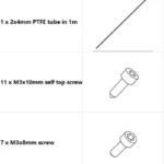 Flashforge Adventurer 5M 3D Printer Panel Kit 3