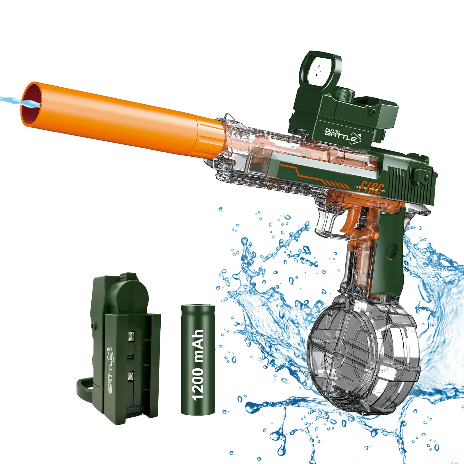Electric Water Blaster Automatic Squirt Gun 4 Electric Water Blaster Automatic Squirt Gun 4