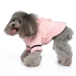 Pet Dog Bathrobe Hooded Drying Towel 5