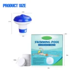 Pool Chlorine Dispenser Outdoor Cleaner Set 6
