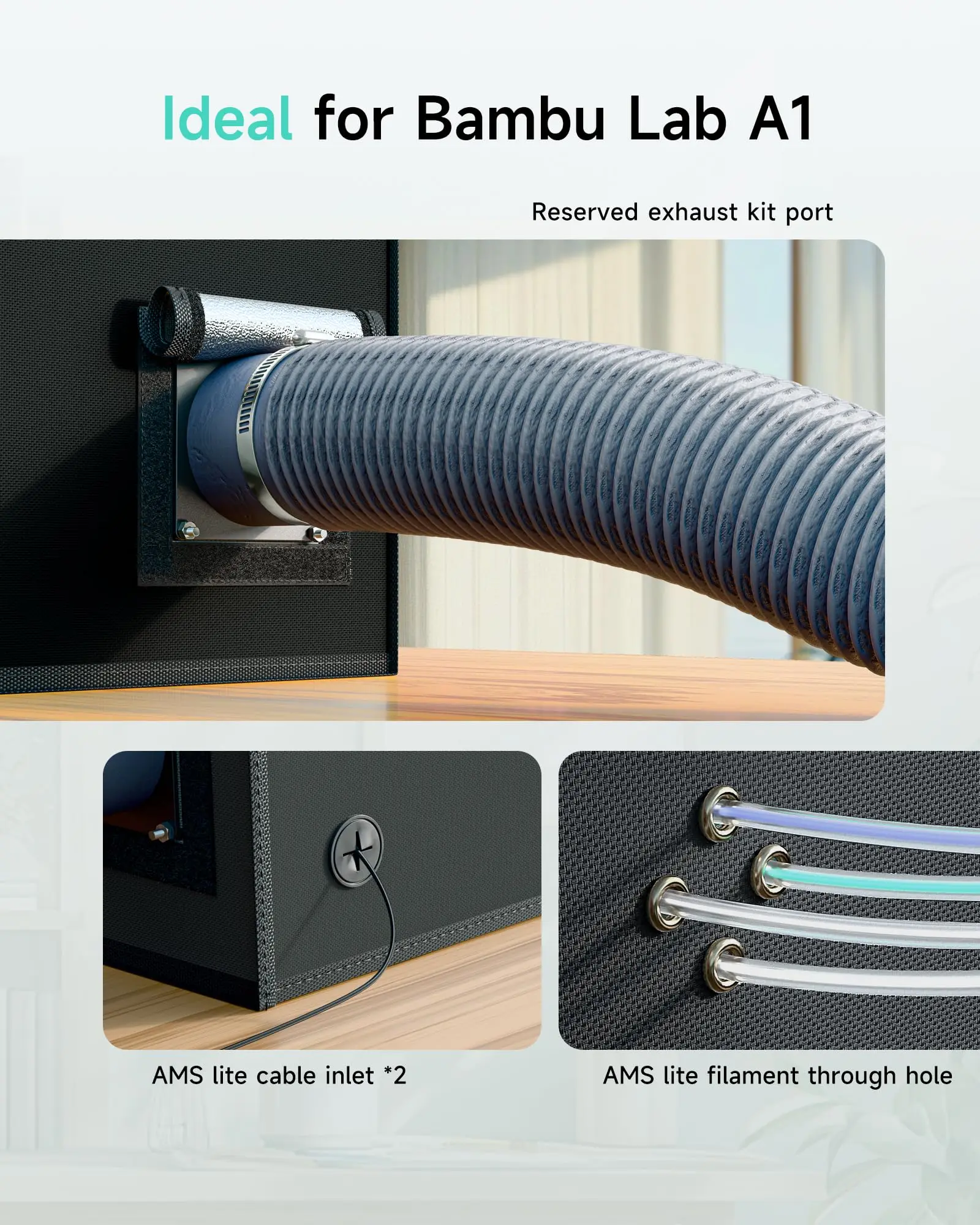 YOOPAI 3D Printer Enclosure Bambu Lab A1 4 YOOPAI 3D Printer Enclosure Bambu Lab A1 4