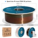 3D Silk PLA Filament 1kg 1.75mm Spool Wire 6