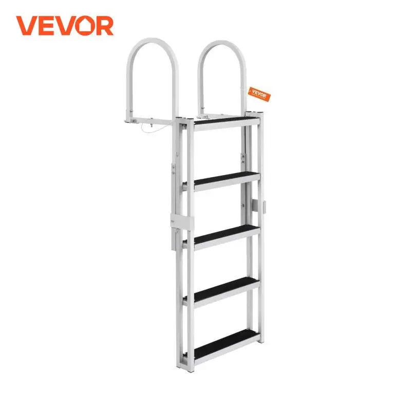 VEVOR Retractable Dock Ladder 45 Steps 1 VEVOR Retractable Dock Ladder 4/5 Steps 1