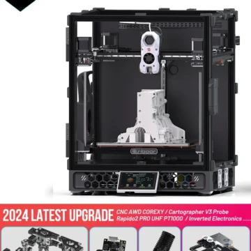 Upgraded SIBOOR Voron Trident [JUNE, 2024] CNC Metal Structure 4AWD CoreXY 3D Printer DIY Desktop Automatic Leveling 3D Full Kit 1