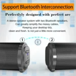Soundbar Wireless Bluetooth Speaker TV Home 4