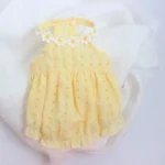 Daisy Dress Dog Clothes for Small Dogs 2