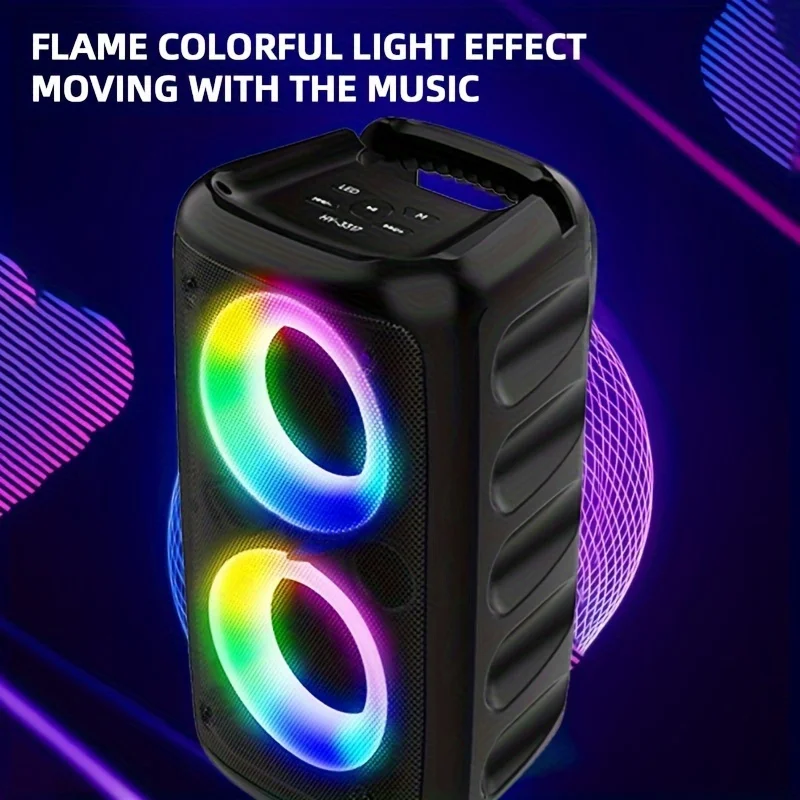 Outdoor Bluetooth Speaker with Microphone