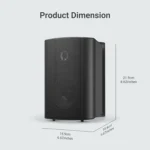 Herdio 4-inch Outdoor Bluetooth Speakers 3