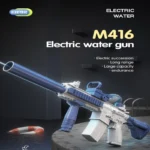Electric Water Gun Pistol M416 Kids Outdoor Toy 3