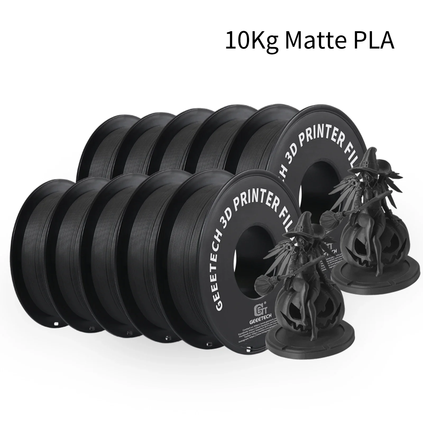 GEEETECH 3D Matte PLA Filament 175mm 1 GEEETECH 3D Matte PLA Filament 1.75mm 1