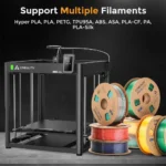 Creality Ender 5 Max 3D Printer with 700mm/s Max Printing Speed 36-Point Auto Leveling 300℃ High Temp Precise Linear Rail 4