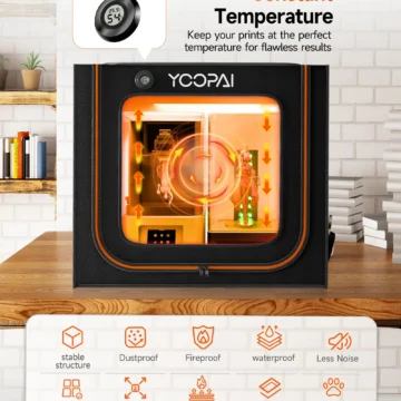 YOOPAI 3D Printer Enclosure with UV & LED 2