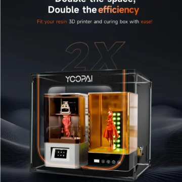 YOOPAI 3D Printer Enclosure with UV & LED 1