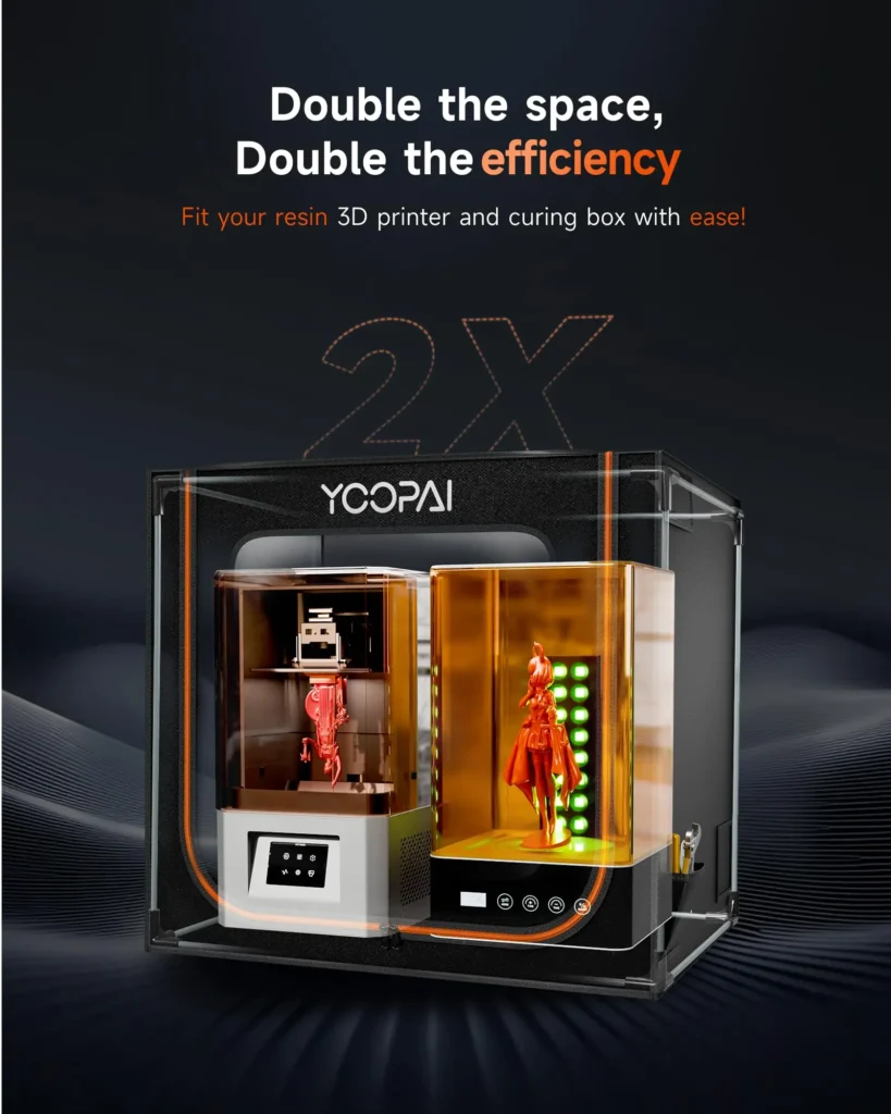 YOOPAI 3D Printer Enclosure with UV & LED product image