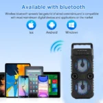 1000W Portable Bluetooth Outdoor Speaker 2