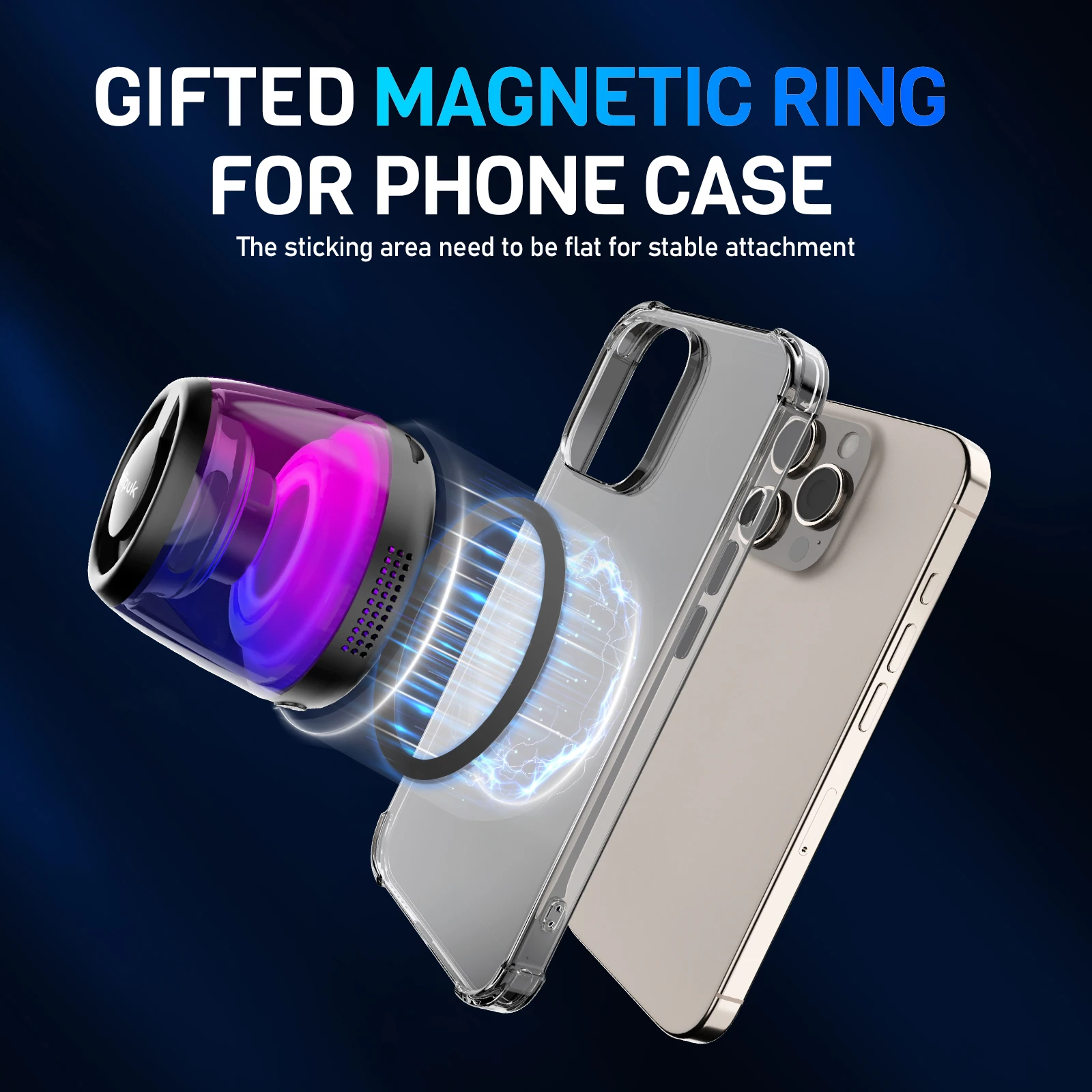 Cyber Style Magnetic Mini Wireless Speaker 3 Cyber Style Magnetic Mini Wireless Speaker 3