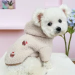 Winter Dog Cat Coat Warm Fleece Pet Clothes 4