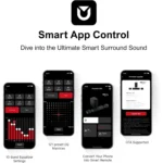 ULTIMEA 5.1 Dolby Atmos Soundbar System 6