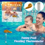 Floating Poop Pool Thermometer with Rope 4
