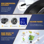 JAYO PLA 3D Printer Filament 1.75MM 10 Rolls 3