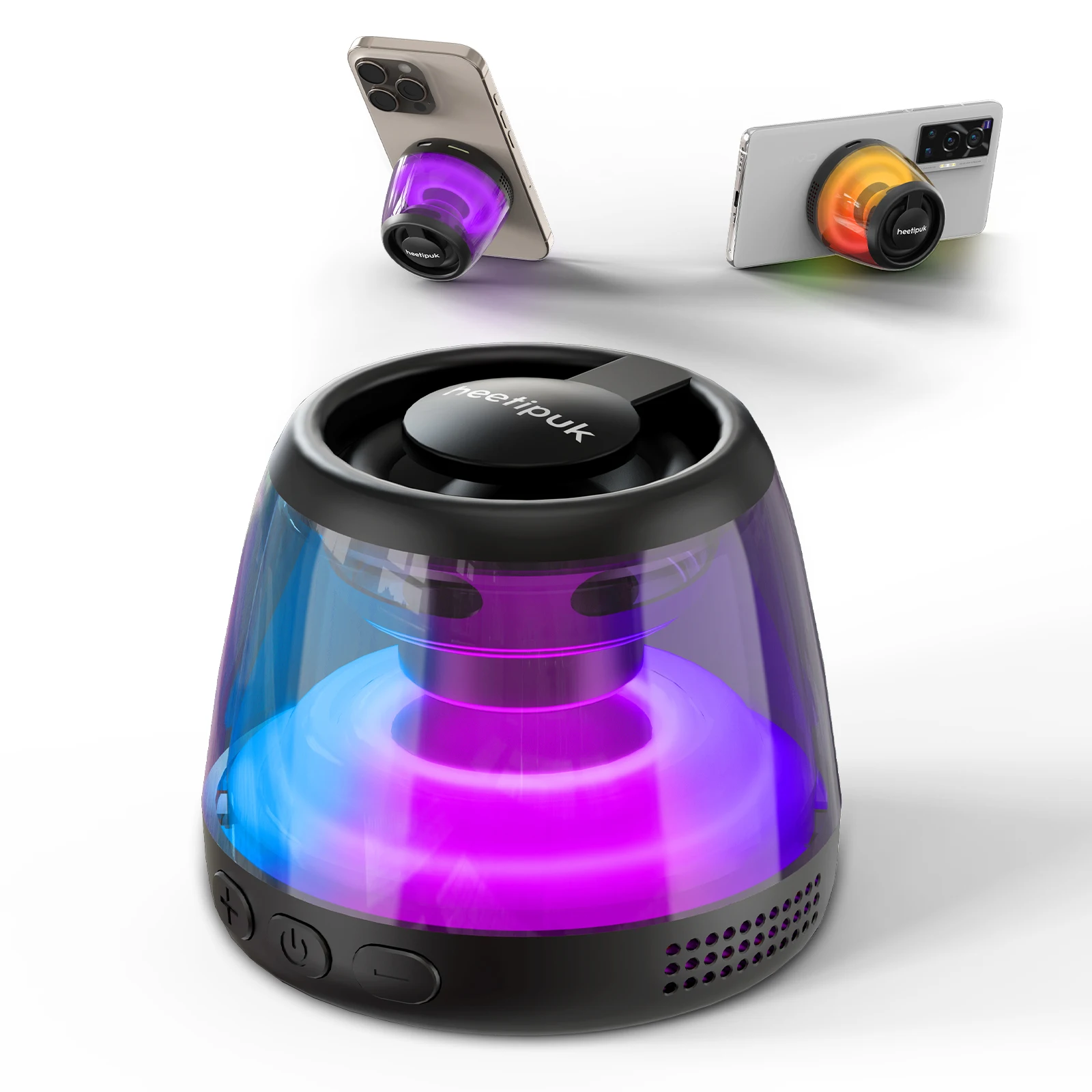 Cyber Style Magnetic Mini Wireless Speaker 1 Cyber Style Magnetic Mini Wireless Speaker 1