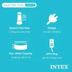 Intex Sand Filter Pump & Saltwater System 2