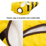 Bee Dog & Cat Clothes - Warm Pet Waterproof 5