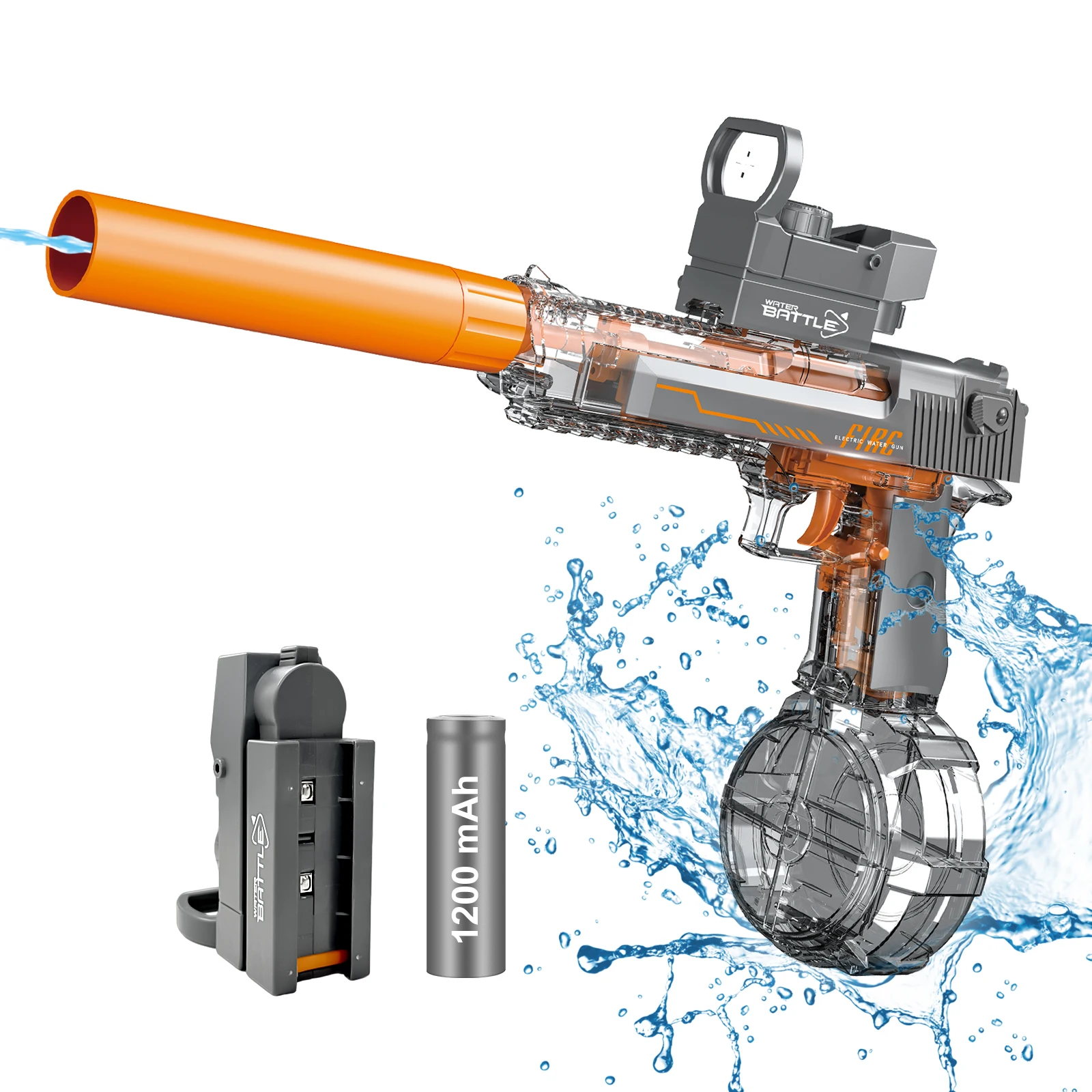 Electric Water Blaster Automatic Squirt Gun 2 Electric Water Blaster Automatic Squirt Gun 2