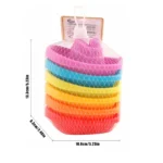 Stackable Bath Toys Floating Pool Water Toys 6