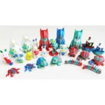 ZONESTAR New Upgrade 4 Extruder 4-IN-1-OUT Mix Color Large Size High Precision Silent Fast Installation FDM 3D Printer DIY Kit 6