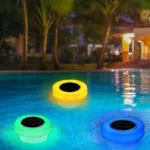 Solar Chlorine Floater with Colorful Light 5