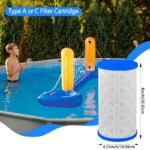 Pool Filter Cartridge Set for Intex Type A & C 3