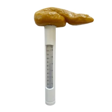 Floating Poop Pool Thermometer with Rope 1