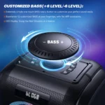 W-KING 250W Bluetooth Speaker Loud 120dB 4