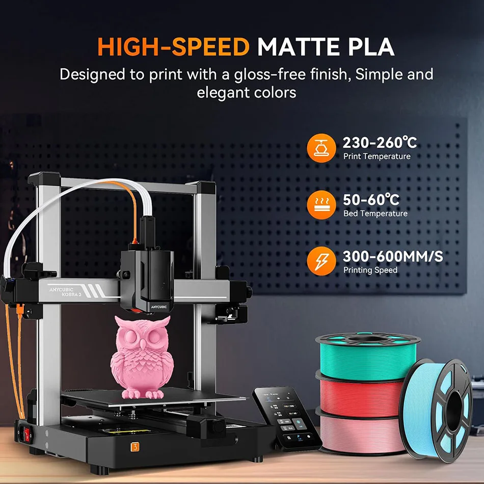 JAYO High Speed PLA Matte 3D Printer Filament 6 JAYO High Speed PLA Matte 3D Printer Filament 6