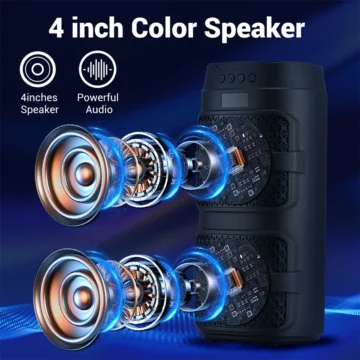 3000W Bluetooth Speaker Outdoor Subwoofer 2