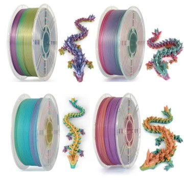 PLA Filament Rainbow 1.75mm for 3D Printers 2