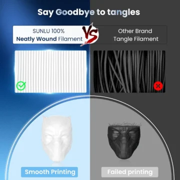 JAYO 3D Printer Filament 1.75mm No Bubble 2