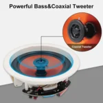 Herdio 6.5-inch Bluetooth Ceiling Speakers 3