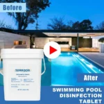 40LB Chlorine Tablets for Swimming Pools 1