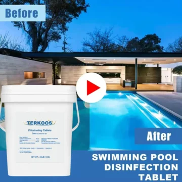 40LB Chlorine Tablets for Swimming Pools 1