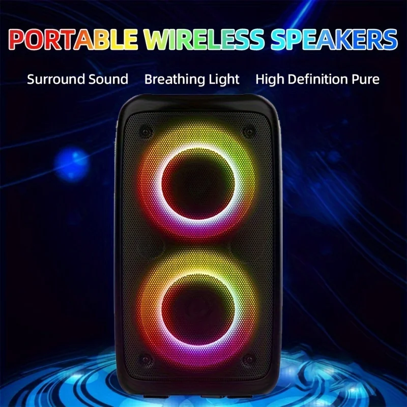 Outdoor Bluetooth Speaker with Microphone