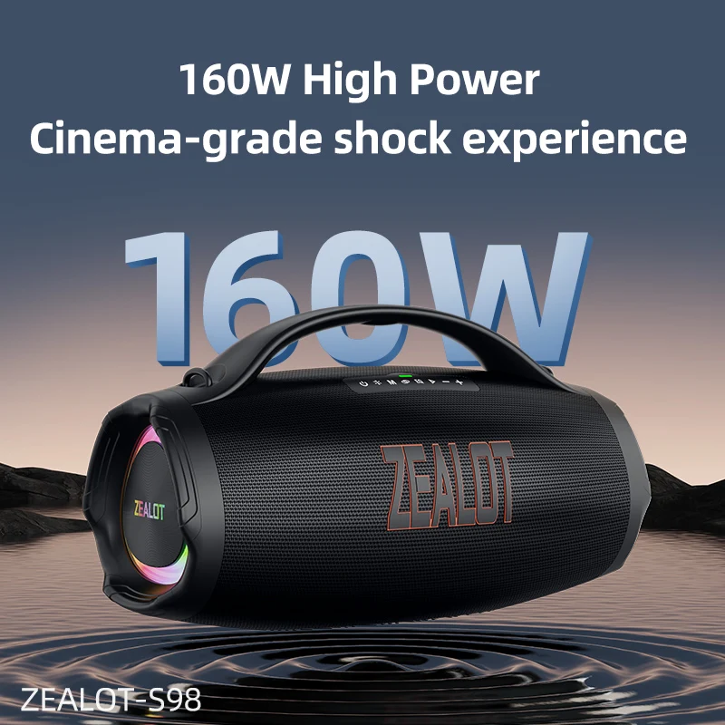 ZEALOT S98 160W Portable Bluetooth Speaker 3 ZEALOT S98 160W Portable Bluetooth Speaker 3