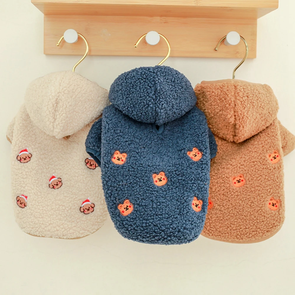 Winter Dog Cat Coat Warm Fleece Pet Clothes 5 Winter Dog Cat Coat Warm Fleece Pet Clothes 5