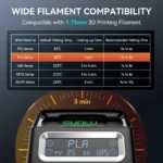 SUNLU FC01 Filament Connector 1.75mm 3D Printer 3