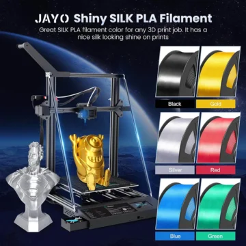 JAYO 10 Rolls Silk PLA+ 3D Printer Filament 2