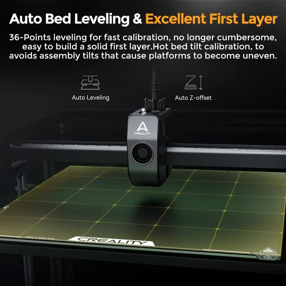 Creality Ender 5 Max 3D Printer with 700mms Max Printing Speed 36-Point Auto Leveling 300℃ High Temp Precise Linear Rail 3 Creality Ender 5 Max 3D Printer with 700mm/s Max Printing Speed 36-Point Auto Leveling 300℃ High Temp Precise Linear Rail 3